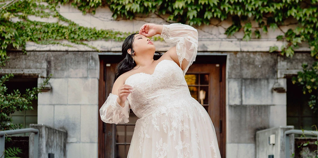 plus size free spirited wedding dresses - 7521+ by Stella York